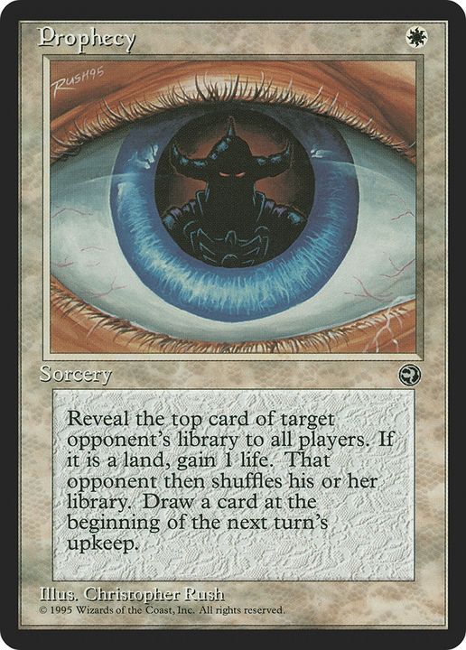 Prophecy in the group Magic the Gathering / Types / Colors / White at Proxyprinters.com (89527)