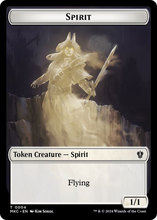 Spirit in the group Magic the Gathering / Types / Colors / White at Proxyprinters.com (89563)