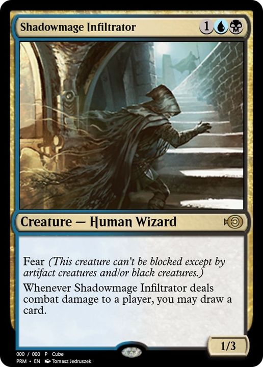 Shadowmage Infiltrator in the group Magic the Gathering / Types / Colors / Multicolors / B, U at Proxyprinters.com (8957)