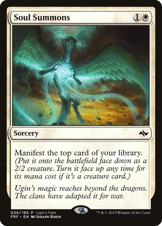 Soul Summons in the group Magic the Gathering / Types / Colors / White at Proxyprinters.com (89573)