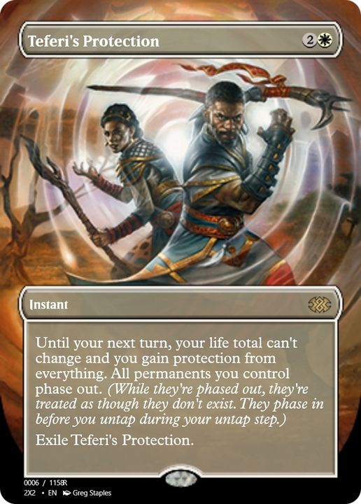 Teferi's Protection in the group Magic the Gathering / Types / Colors / White at Proxyprinters.com (89581)