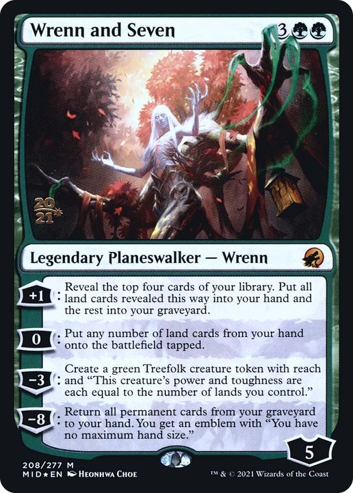 Wrenn and Seven in the group Magic the Gathering / Types / Colors / Green at Proxyprinters.com (89587)