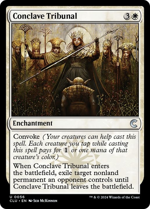 Conclave Tribunal in the group Magic the Gathering / Types / Enchantment / Enchantment at Proxyprinters.com (89590)