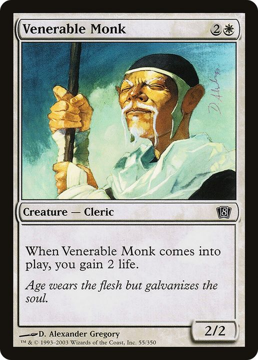 Venerable Monk in the group Magic the Gathering / Types / Colors / White at Proxyprinters.com (89635)