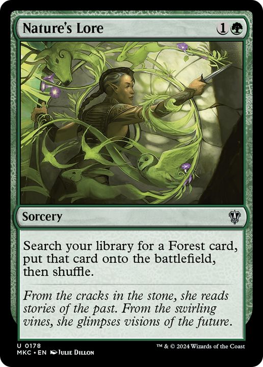 Nature's Lore in the group Magic the Gathering / Types / Colors / Green at Proxyprinters.com (89643)