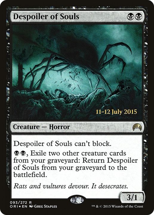 Despoiler of Souls in the group Magic the Gathering / Types / Colors / Black at Proxyprinters.com (89644)