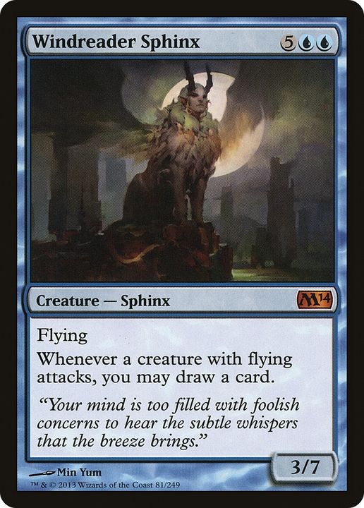 Windreader Sphinx in the group Magic the Gathering / Sets / Magic 2015 at Proxyprinters.com (89651)