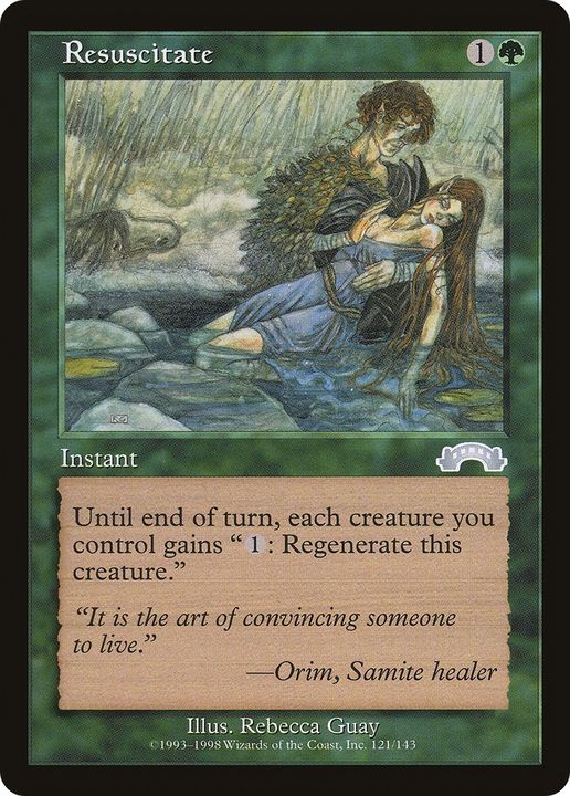 Resuscitate in the group Magic the Gathering / Types / Colors / Green at Proxyprinters.com (89662)