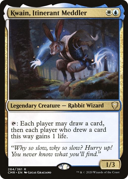 Kwain, Itinerant Meddler in the group Magic the Gathering / Types / Colors / Multicolors / U, W at Proxyprinters.com (89666)