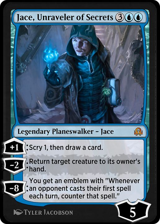 Jace, Unraveler of Secrets in the group Singles at Proxyprinters.com (89691)