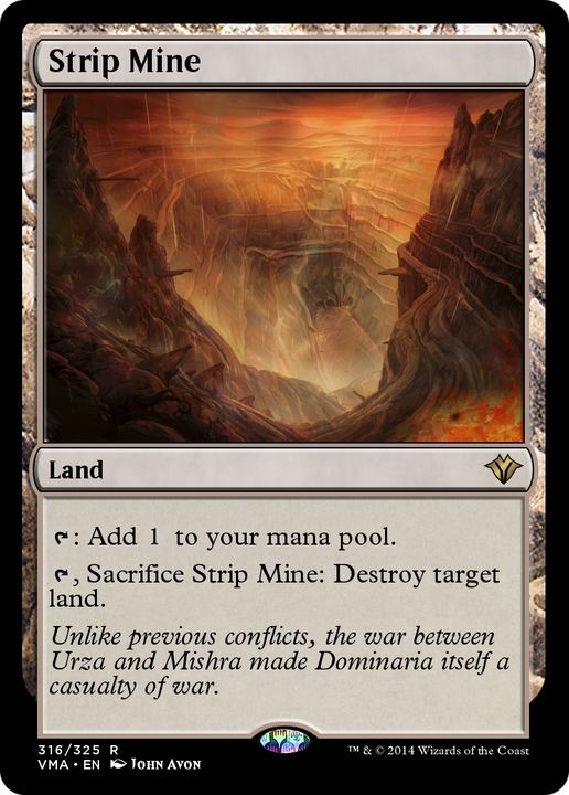 Strip Mine in the group Magic the Gathering / Types / Colors / Colorless at Proxyprinters.com (89692)