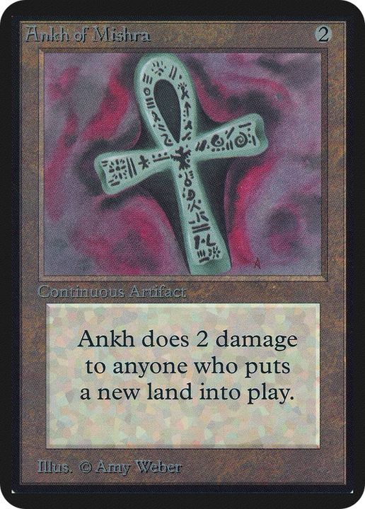 Ankh of Mishra in the group Magic the Gathering / Sets / Limited Edition Alpha at Proxyprinters.com (89719)