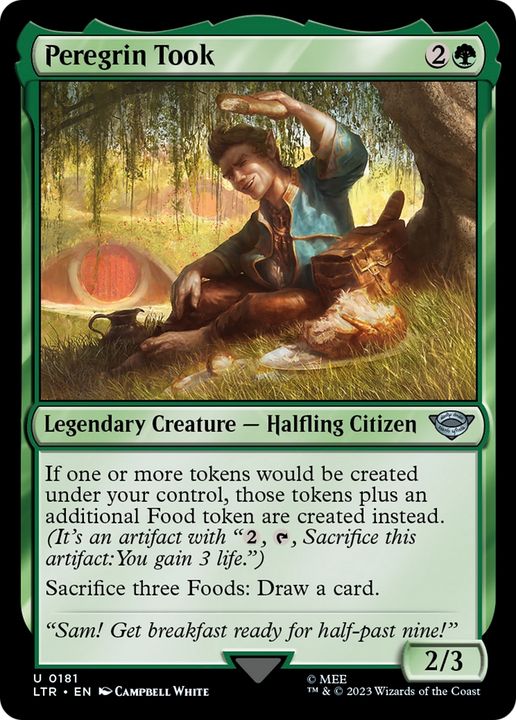 Peregrin Took in the group Magic the Gathering / Types / Colors / Green at Proxyprinters.com (89782)