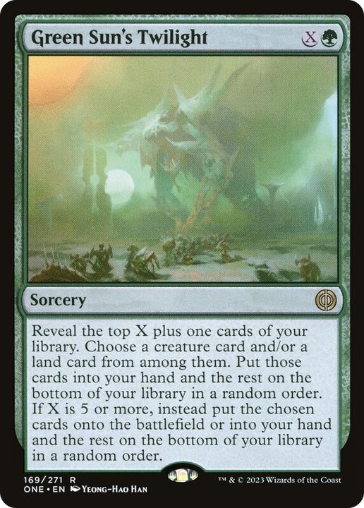 Green Sun's Twilight in the group Magic the Gathering / Types / Colors / Green at Proxyprinters.com (8979)