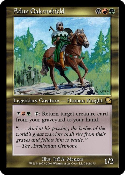 Adun Oakenshield in the group Magic the Gathering / Sets / Media Inserts at Proxyprinters.com (8980)