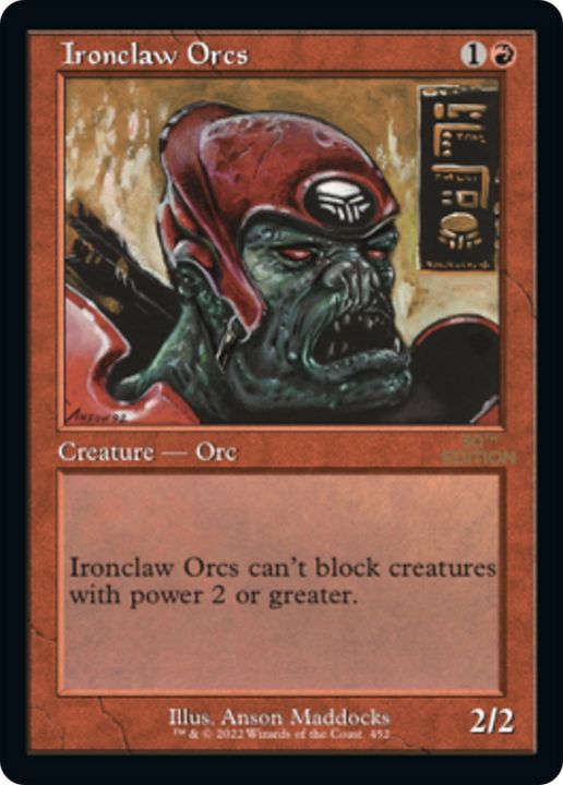 Ironclaw Orcs in the group Magic the Gathering / Sets / 30th Anniversary Edition at Proxyprinters.com (89800)