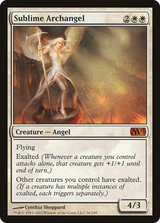 Sublime Archangel in the group Magic the Gathering / Sets / Magic 2014 at Proxyprinters.com (89803)