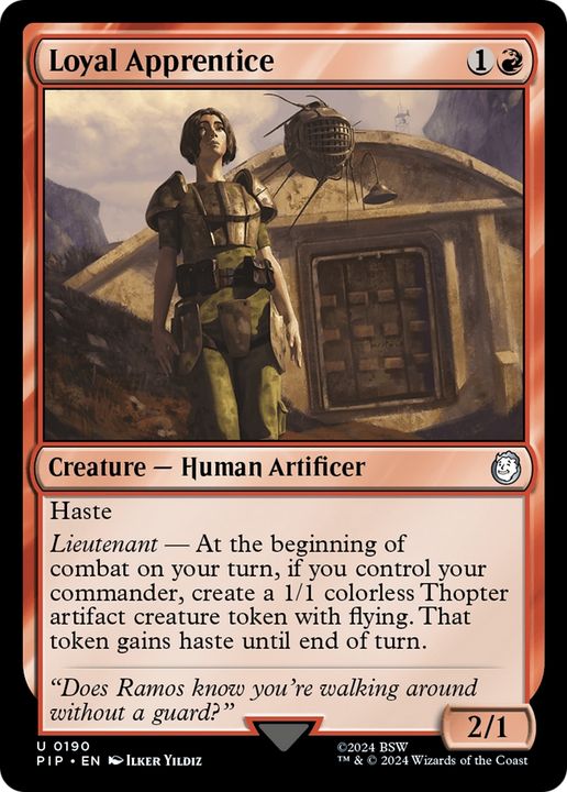 Loyal Apprentice in the group Magic the Gathering / Types / Colors / Red at Proxyprinters.com (89804)