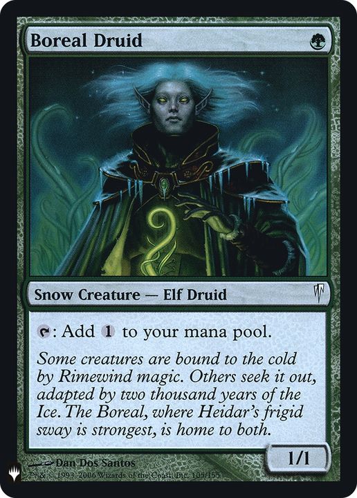 Boreal Druid in the group Magic the Gathering / Types / Colors / Green at Proxyprinters.com (90001)