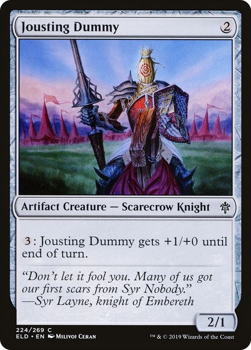 Jousting Dummy in the group Magic the Gathering / Types / Colors / Colorless at Proxyprinters.com (90016)