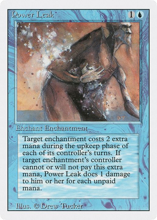 Power Leak in the group Magic the Gathering / Types / Colors / Blue at Proxyprinters.com (90025)