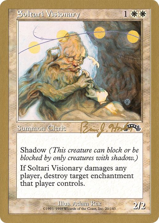 Soltari Visionary in the group Magic the Gathering / Types / Colors / White at Proxyprinters.com (90062)