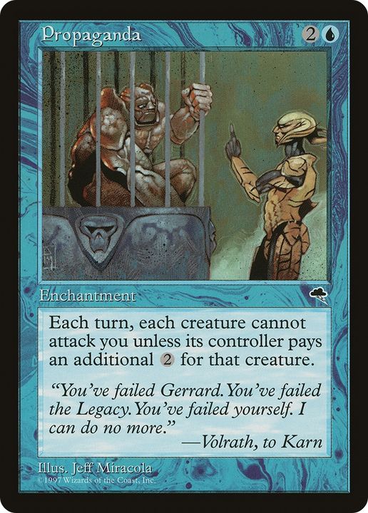 Propaganda in the group Magic the Gathering / Types / Enchantment / Enchantment at Proxyprinters.com (90066)