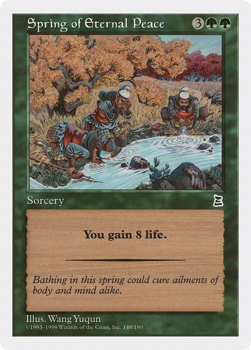 Spring of Eternal Peace in the group Magic the Gathering / Sets / Portal Three Kingdoms at Proxyprinters.com (90077)