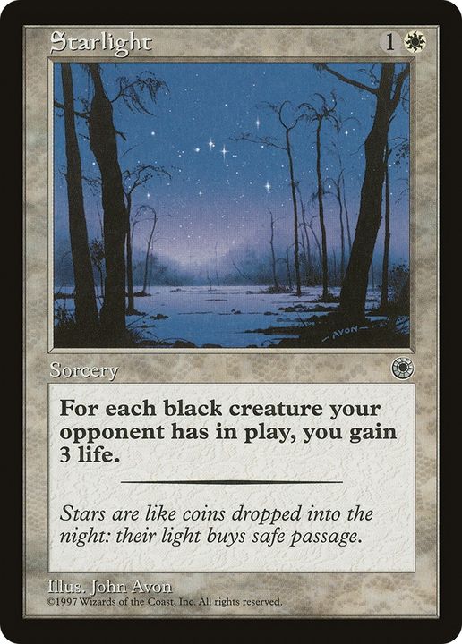 Starlight in the group Magic the Gathering / Types / Colors / White at Proxyprinters.com (90110)