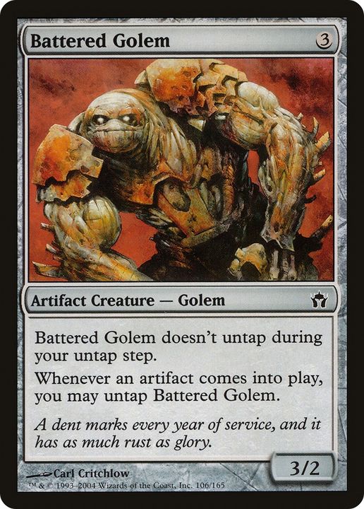 Battered Golem in the group Magic the Gathering / Types / Colors / Colorless at Proxyprinters.com (90112)