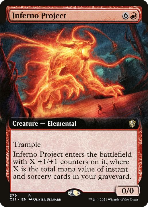 Inferno Project in the group Magic the Gathering / Sets / Commander 2021 at Proxyprinters.com (90117)