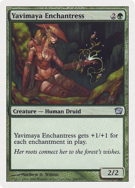 Yavimaya Enchantress in the group Magic the Gathering / Types / Creatures / Human at Proxyprinters.com (9013)