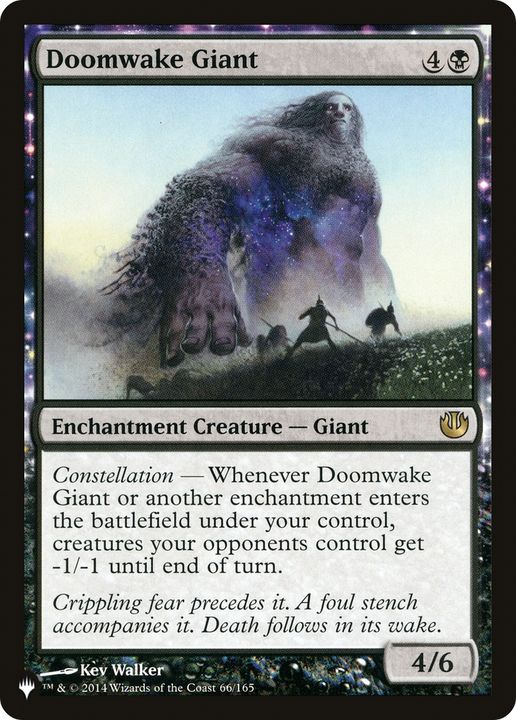 Doomwake Giant in the group Magic the Gathering / Types / Colors / Black at Proxyprinters.com (90143)