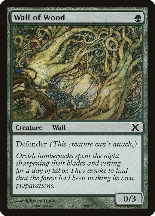 Wall of Wood in the group Magic the Gathering / Types / Colors / Green at Proxyprinters.com (9016)