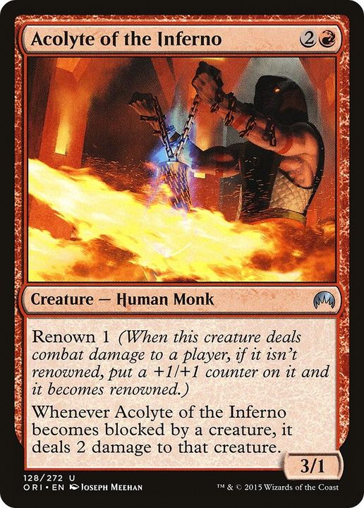 Acolyte of the Inferno in the group Magic the Gathering / Types / Creatures / Human at Proxyprinters.com (9017)