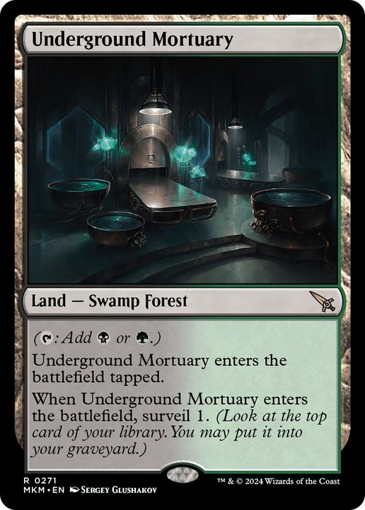 Underground Mortuary in the group Magic the Gathering / Sets / Murders at Karlov Manor at Proxyprinters.com (90183)