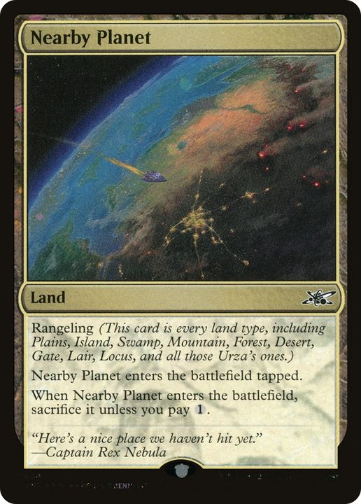 Nearby Planet in the group Magic the Gathering / Types / Colors / Colorless at Proxyprinters.com (90185)