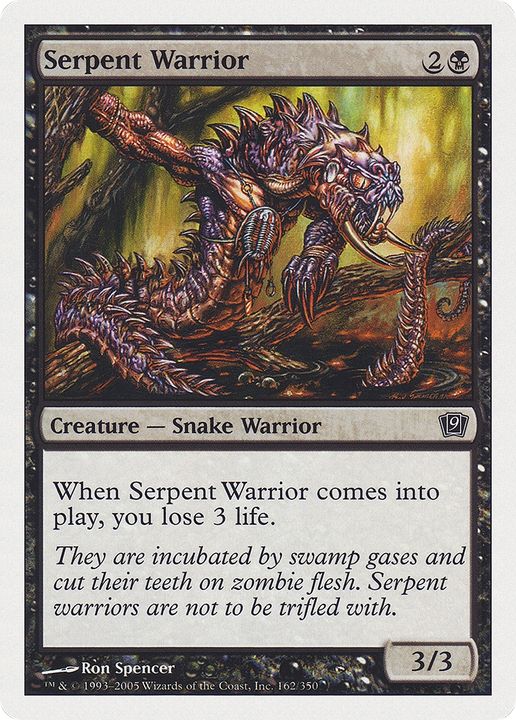 Serpent Warrior in the group Magic the Gathering / Types / Creatures / Warrior at Proxyprinters.com (90217)