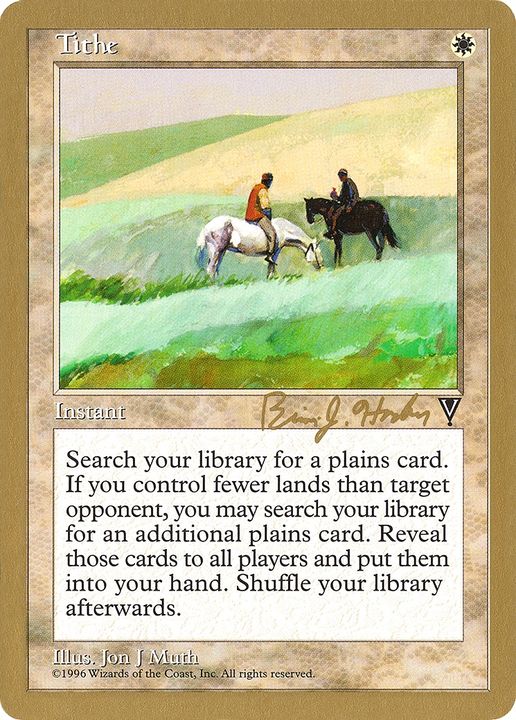 Tithe in the group Magic the Gathering / Types / Colors / White at Proxyprinters.com (90232)