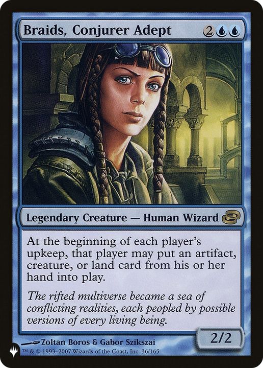 Braids, Conjurer Adept in the group Magic the Gathering / Sets / The List at Proxyprinters.com (90233)