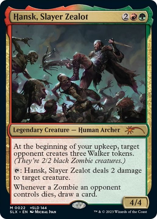 Hansk, Slayer Zealot in the group Advanced search at Proxyprinters.com (90238)