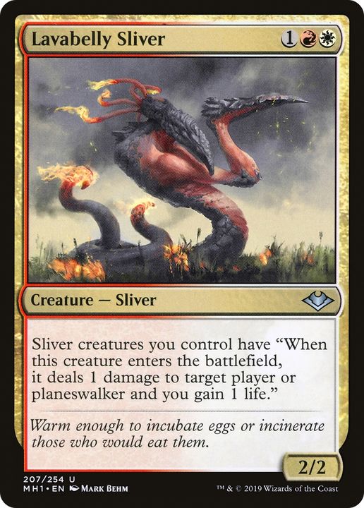 Lavabelly Sliver in the group Magic the Gathering / Sets / Modern Horizons 2 at Proxyprinters.com (90247)