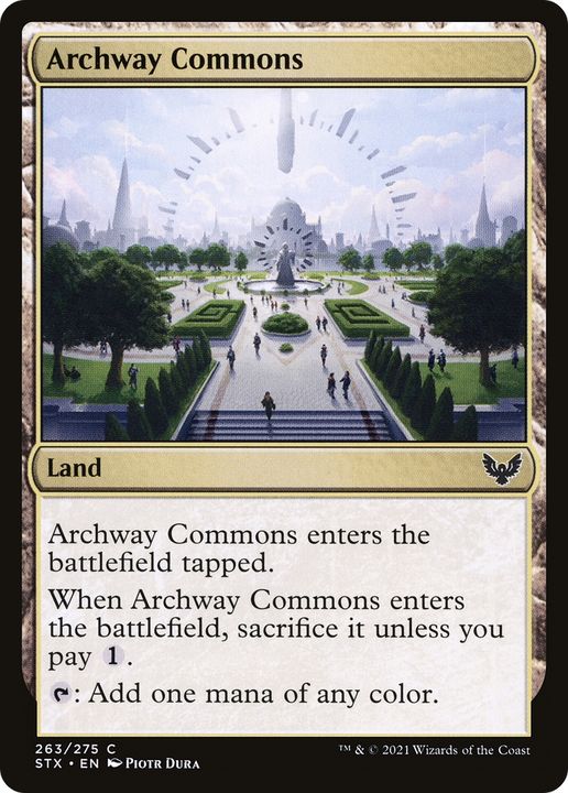 Archway Commons in the group Magic the Gathering / Types / Colors / Colorless at Proxyprinters.com (90255)