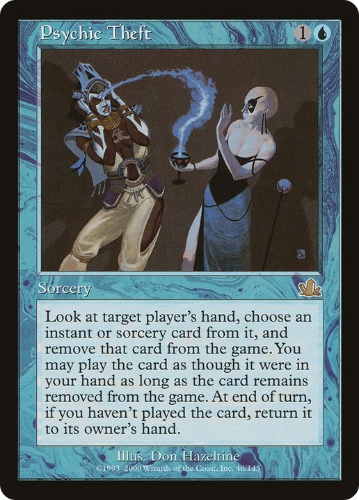 Psychic Theft in the group Magic the Gathering / Types / Colors / Blue at Proxyprinters.com (90257)