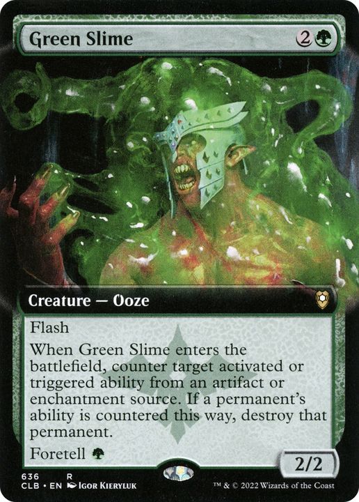 Green Slime in the group Magic the Gathering / Sets / Commander Legends: Battle for Baldur's Gate at Proxyprinters.com (90262)