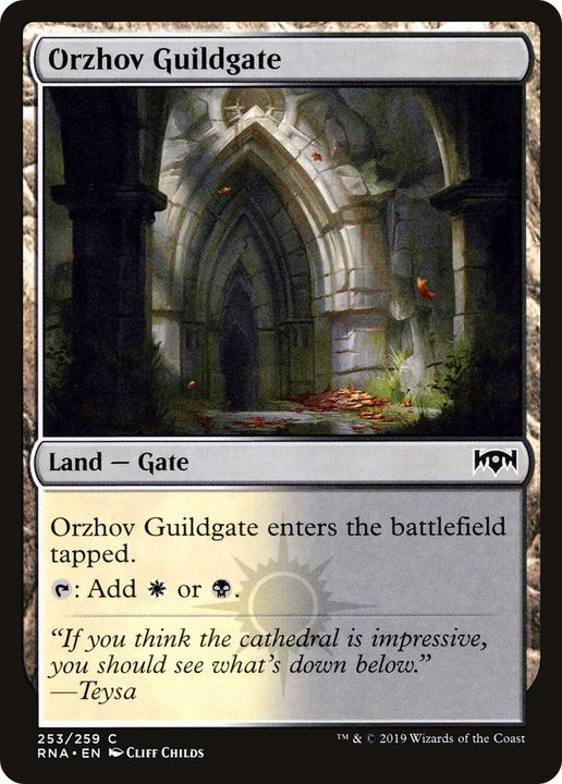 Orzhov Guildgate in the group Magic the Gathering / Types / Colors / Colorless at Proxyprinters.com (90267)