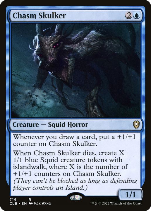 Chasm Skulker in the group Magic the Gathering / Types / Colors / Blue at Proxyprinters.com (90329)