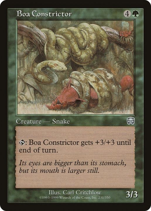 Boa Constrictor in the group Magic the Gathering / Sets / Midnight Hunt Commander at Proxyprinters.com (90350)