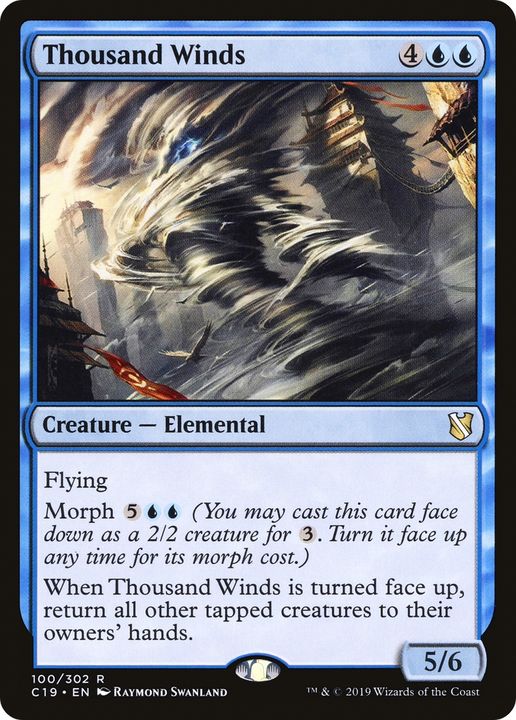 Thousand Winds in the group Magic the Gathering / Sets / Commander 2019 at Proxyprinters.com (90359)