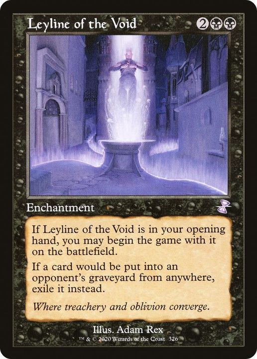 Leyline of the Void in the group Magic the Gathering / Sets / Time Spiral Remastered at Proxyprinters.com (9036)